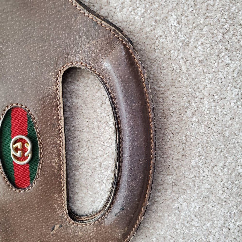 Unisex Vintage Gucci Tote Travel Bag Handbag - Picture 5 of 7